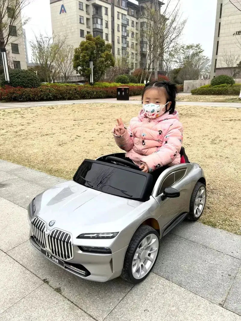 BMW Kid Ride On Car with baby