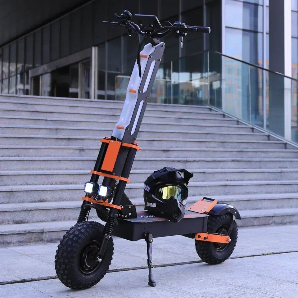 2024 Escooter X8PRO New 8000W 60V 40AH 13-14inch Dual Motor Adult Off-road Electric Scooter Max Speed 100KM/H Max Mileage120KM AXSSIBLZ