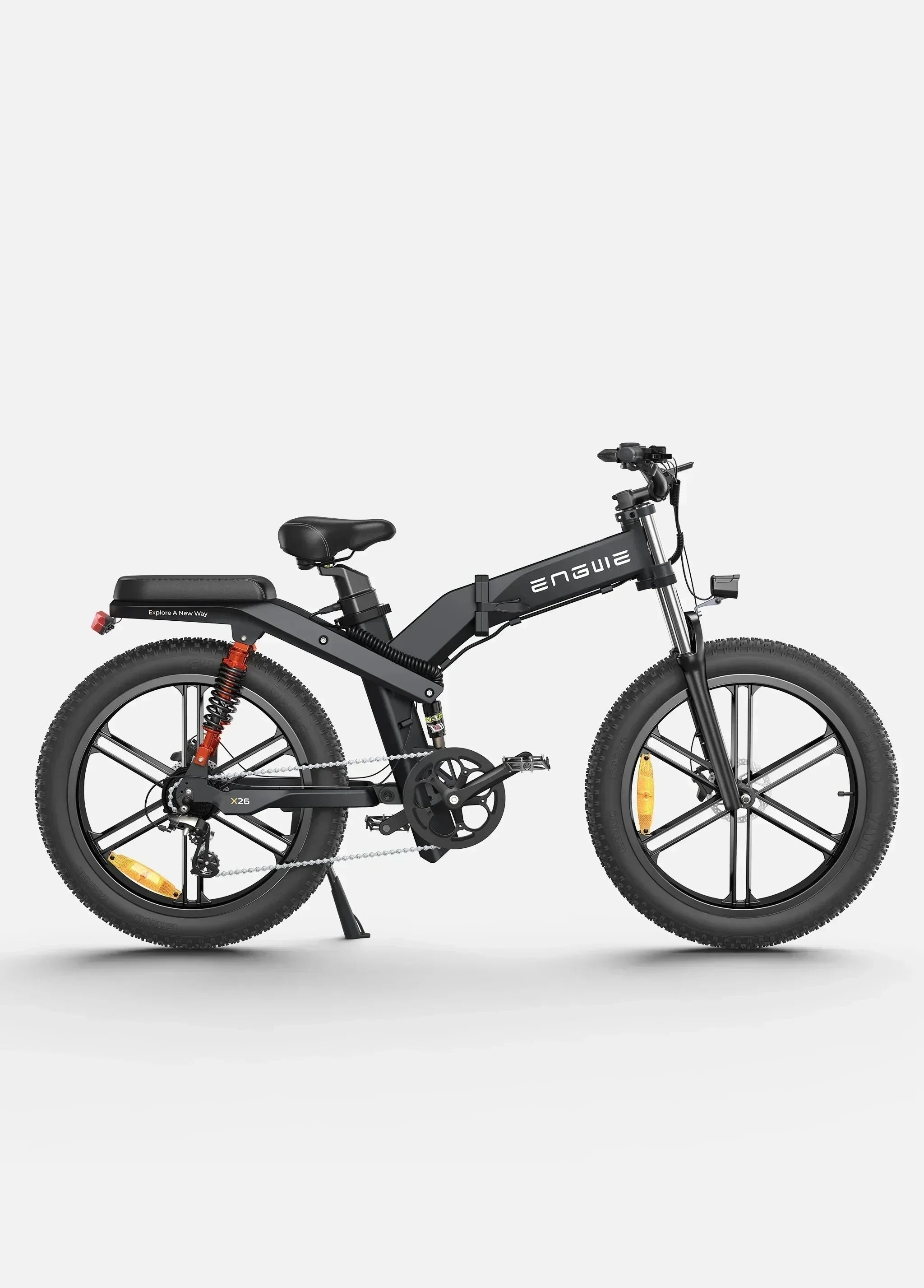 Engwe X26 Ultimate Folding E-Bike – 1200W Motor, 48V 29AH, Fat Tire for Urban Adventures AXSSIBLZ