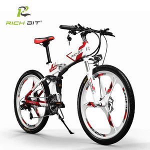 Richbit RT-860 1000WMountain Beach Electric Bike 26 Inch 48V17Ah Lithium Battery High Quality Outdoor Folding Electric Bike AXSSIBLZ