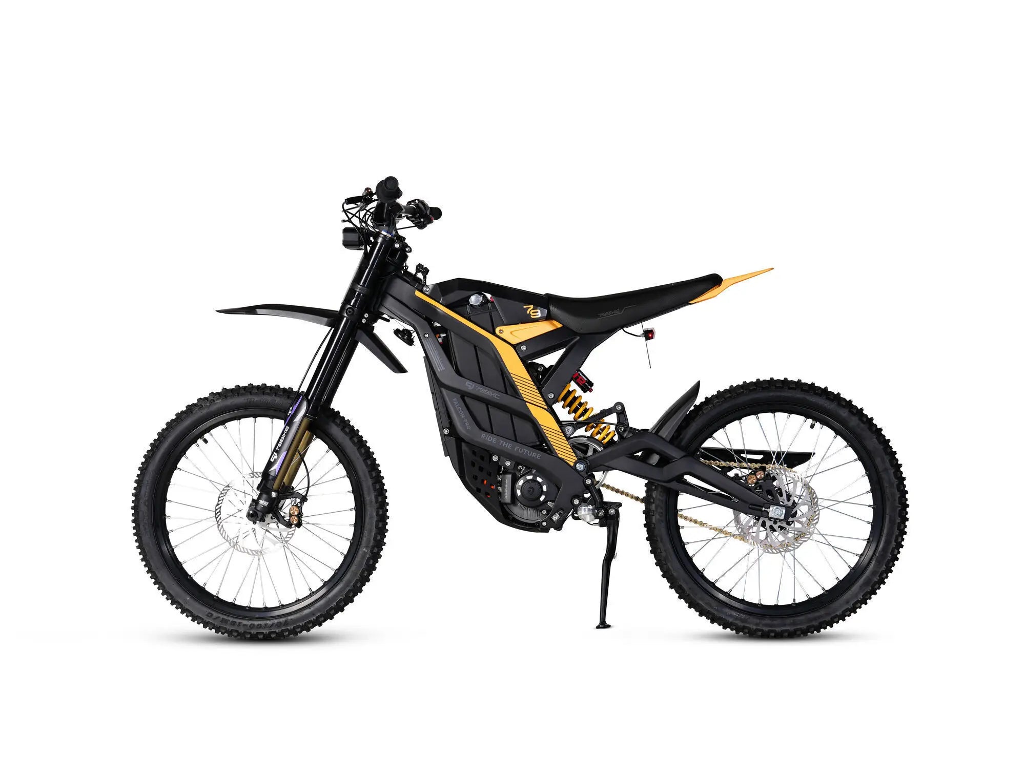 Falcon Pro 72V Electric Off-Road Bike 35Ah Long Range Full Suspension Ultimate Racing Dirt Motorcycle AXSSIBLZ