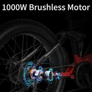 CHINA US 1000W Off-road Electric Bike 26 inch 4.0 Fat Tire Outdoor Sports Mountain Bike 20Ah Battery Adult Bike 40km/h ebike AXSSIBLZ