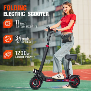 E-Scooter J11MAX Foldable Waterproof Adult Electric Scooter 11 "off-road tires 48V 1200W 18Ah Configuration Smart AXSSIBLZ
