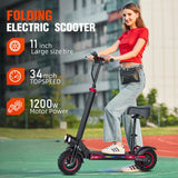 E-Scooter J11MAX Foldable Waterproof Adult Electric Scooter 11 "off-road tires 48V 1200W 18Ah Configuration Smart AXSSIBLZ