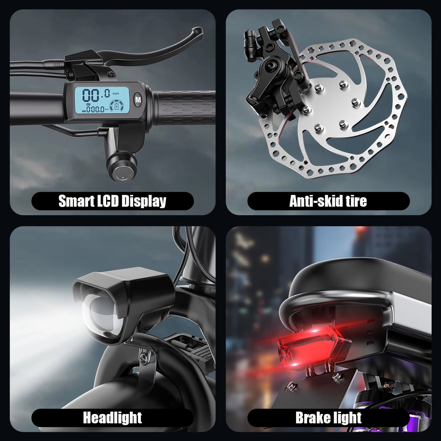 Electric Bike for Adults, 48V 15AH Removable Battery,20MPH 35Miles 500W Brushless Motor Commuting Ebikes for Women Men AXSSIBLZ