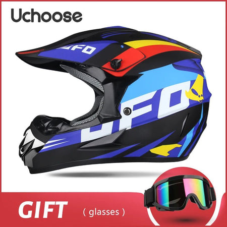 Full face motorcycle helmet for mountain bike  off-road  classic, MTB, racing, motocross, downhill, downhill AXSSIBLZ