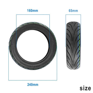 10 Inch Tire 9.5inch for NIU KQi3 Electric Scooter KQi2 PRO Kickscooter Tubeless Tire CST 10x2.30-6.5/9.5x2.50 Vacuum Tyre Parts AXSSIBLZ