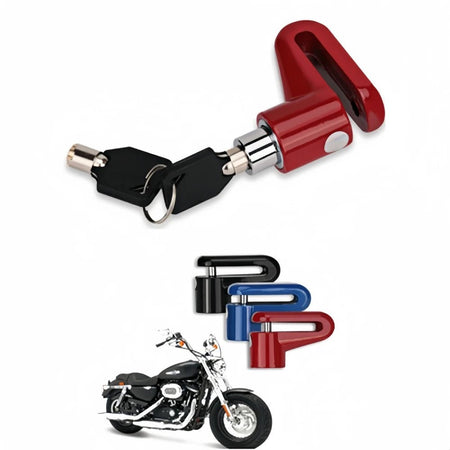 SecureLock Anti-Theft Disc Brake Lock – Electric Scooter, Mountain Bike & Motorcycle Safety Lock with Steel Wire for Ultimate Theft Protection AXSSIBLZ